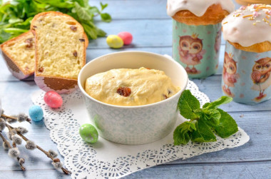 Холодное тесто для куличей