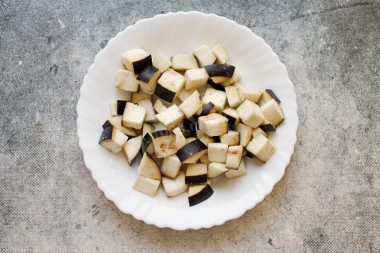 Хрустящие баклажаны с чесноком