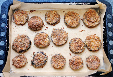 Хрустящие баклажаны в духовке