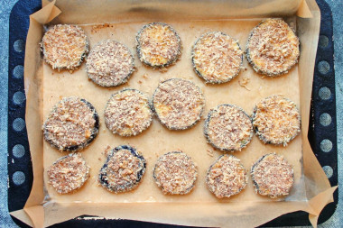 Хрустящие баклажаны в духовке