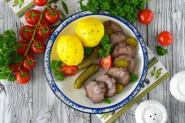 Язык в аэрогриле