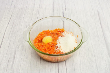 Котлеты из моркови с сыром