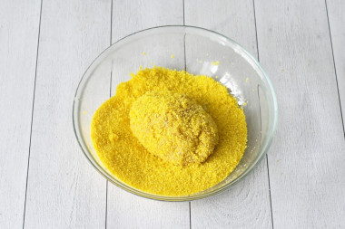 Куриные котлеты в панировке