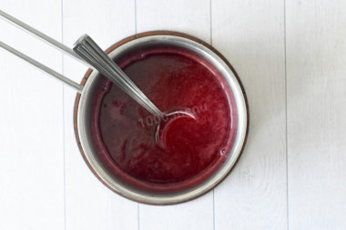 Малиновый мусс