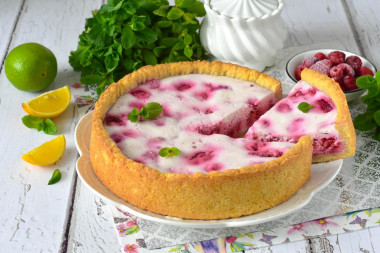 Малиновый пирог