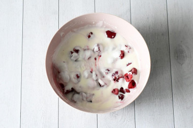 Малиновый пирог