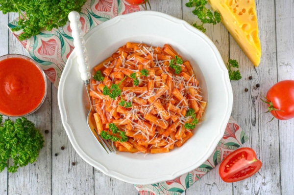 Паста в аэрогриле