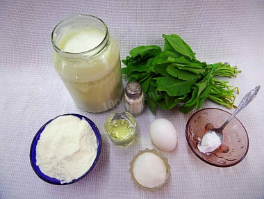 Пирожки со щавелем жареные на сковороде