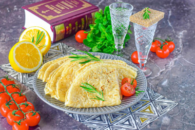 Постные блины на поминки