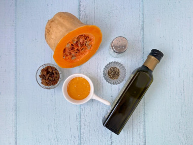 Сладкие кусочки тыквы