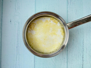 Сливочный рис на сковороде