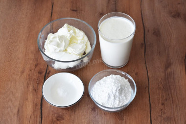 Торт Молочная девочка с кремом чиз