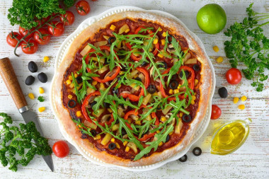 Веганская пицца