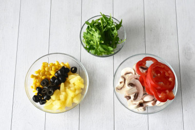 Веганская пицца