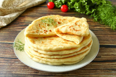 Хычины с картошкой и сыром