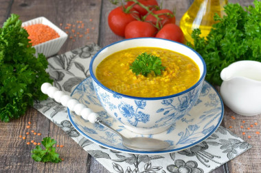 Масурдал суп из чечевицы