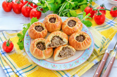 Перемячи татарские с фаршем мясным