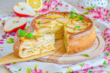 Пирог с грушами в духовке