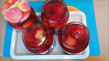 Сливы в сиропе на зиму