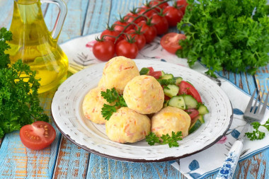 Фрикадельки на пару