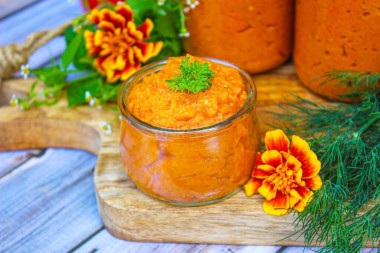 Кабачковая икра классическая