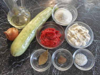 Кабачковая икра с майонезом через мясорубку