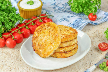 Капустные котлеты с яйцами