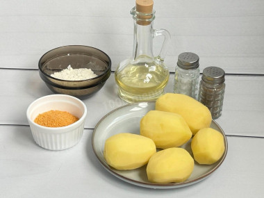 Постные котлеты из картошки