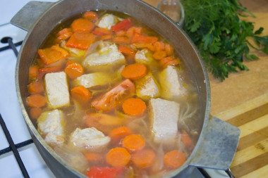 Шурпа из свинины в домашних условиях на плите