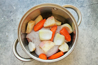 Вареная курица