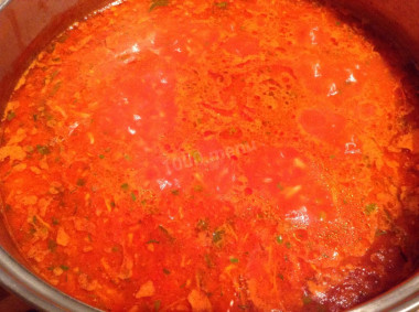 Аджика из болгарского и острого перца с помидорами на зиму