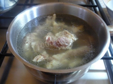 Чеченские галушки с мясом