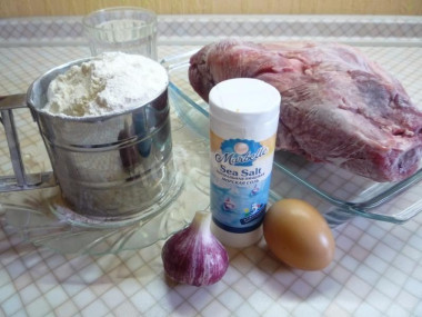 Чеченские галушки с мясом