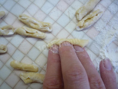 Чеченские галушки с мясом