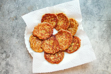 Кабачковые оладьи с псиллиумом