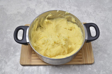 Картофельное пюре запеченное в духовке с сыром
