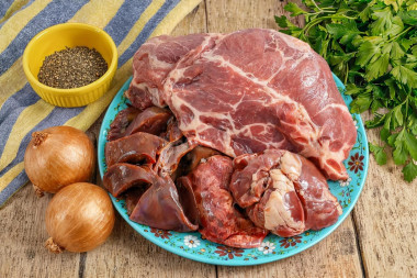 Куырдак по-казахски из баранины