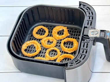Луковые кольца в аэрогриле