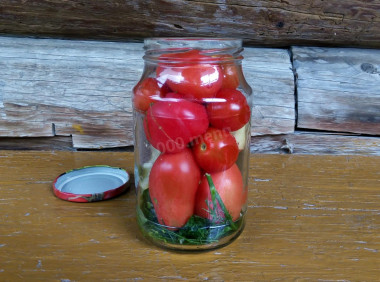 Маринованные помидоры с лимонной кислотой на зиму