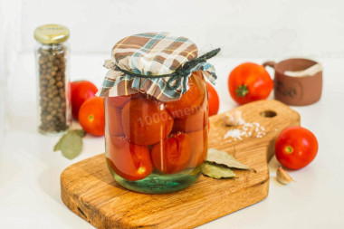 Маринованные помидоры сладкие с душистым перцем и чесноком