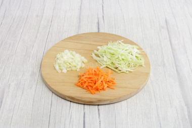 Пирожки с мясом и капустой рисом