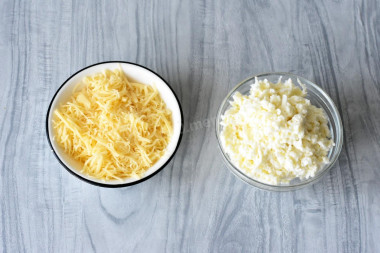 Тимбаль из баклажанов с макаронами и фаршем