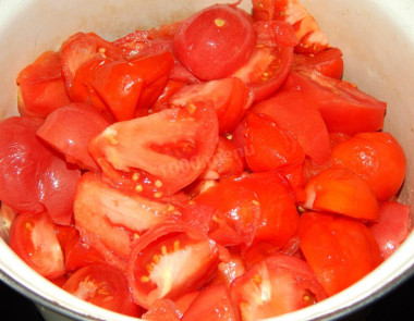 Томатный сок через мясорубку на зиму