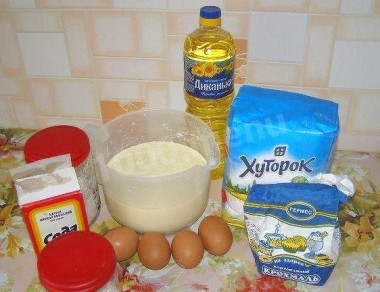 Тонкие блины на йогурте