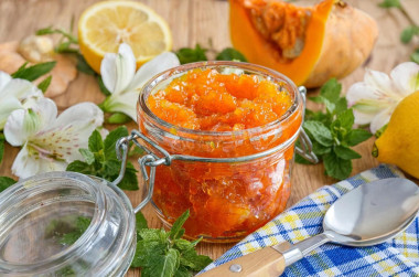 Варенье из тыквы апельсинов и лимонов на зиму