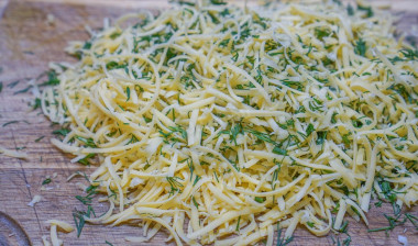 Запечённый батат с курицей в духовке