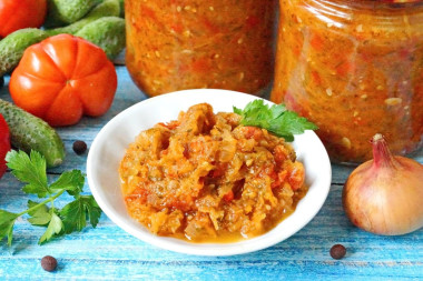 Икра огуречная на зиму