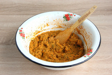 Кабачковая икра с морковью через мясорубку