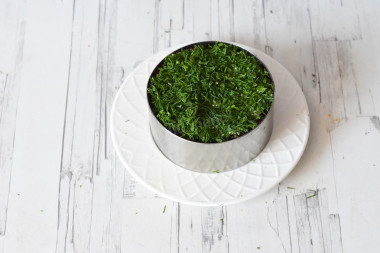 Салат Генеральский классический с курицей